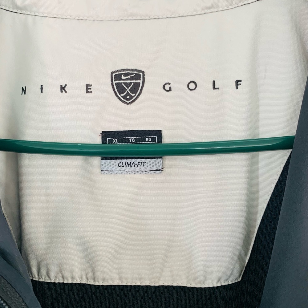 NIKE GOLF WIND & WATER RESISTANT RAIN SHIRT LIKE NEW SIZE XL MENS - Picture 3 of 3